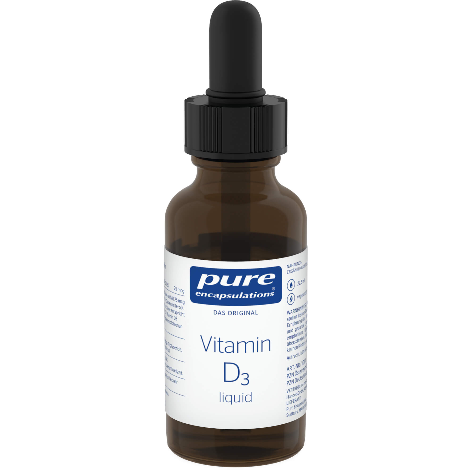 PURE ENCAPSULATIONS Vitamin D3 Liquid