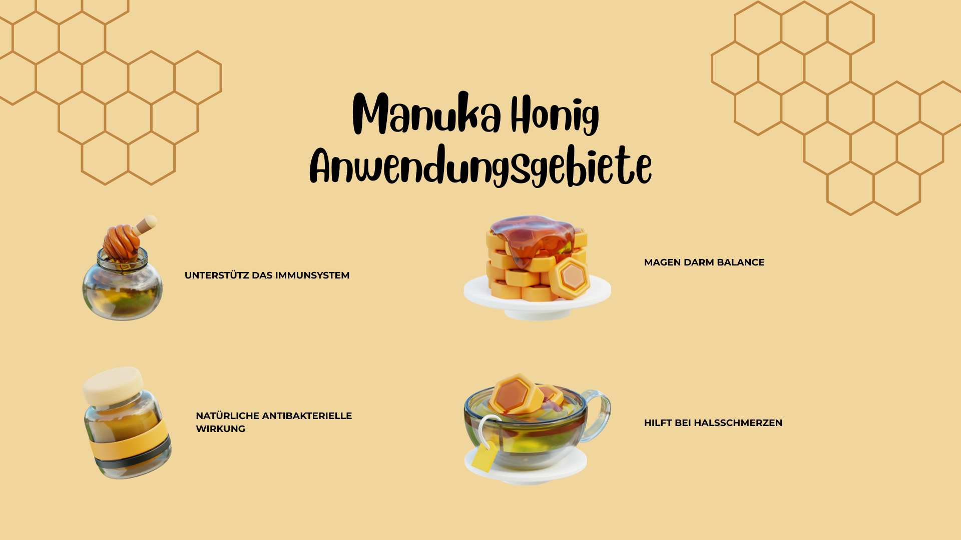 Manuka Honig Anwendungsgebiete