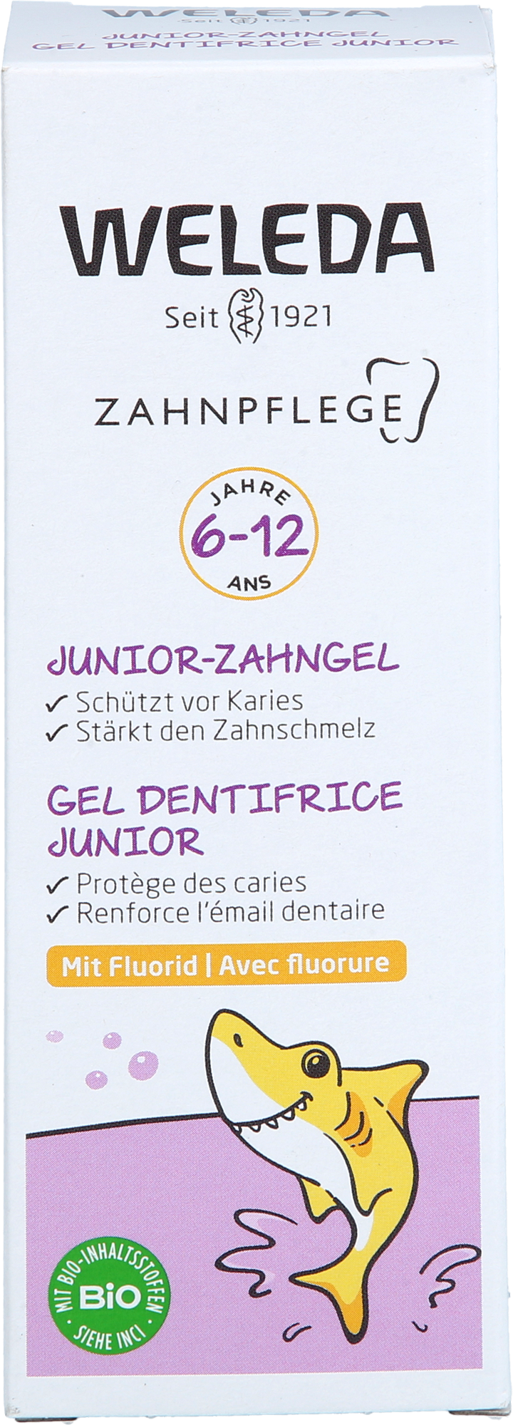 WELEDA Junior-Zahngel mit Fluorid