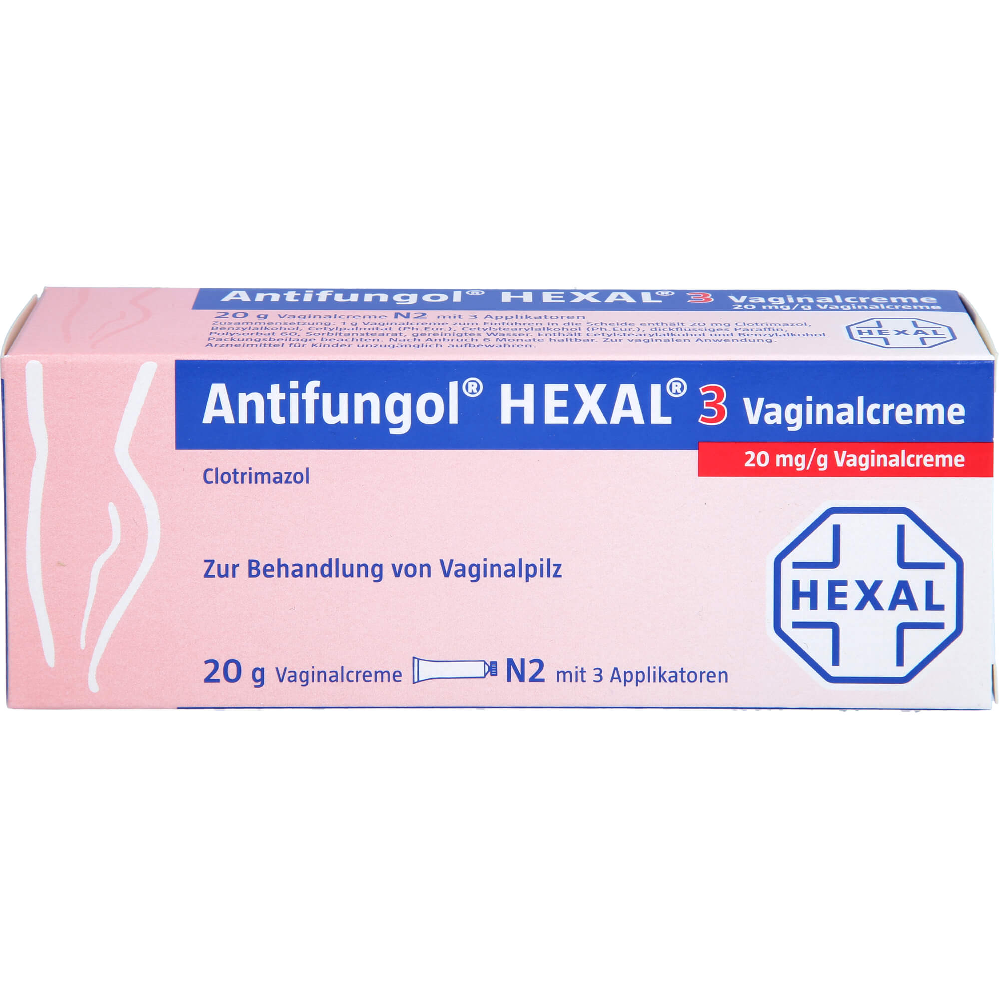 ANTIFUNGOL HEXAL 3 Vaginalcreme