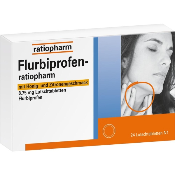 FLURBIPROFEN-ratio.m.Honig-u.Zitroneng.8,75mg Lut.