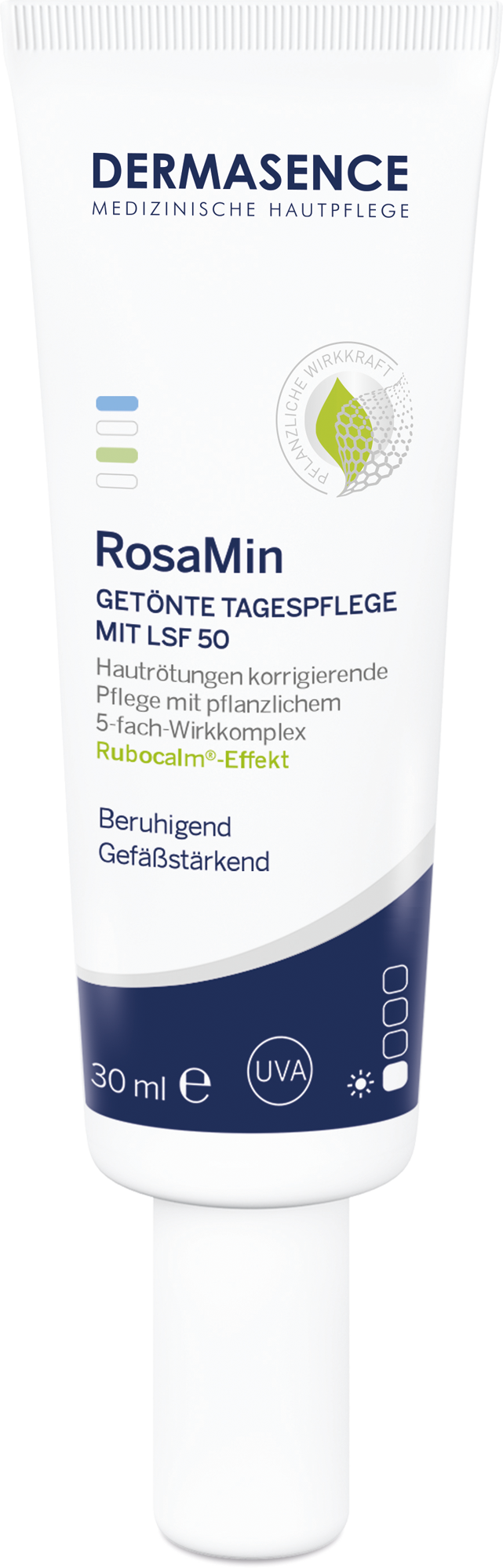 DERMASENCE RosaMin Getönte Tagespflege mit LSF 50