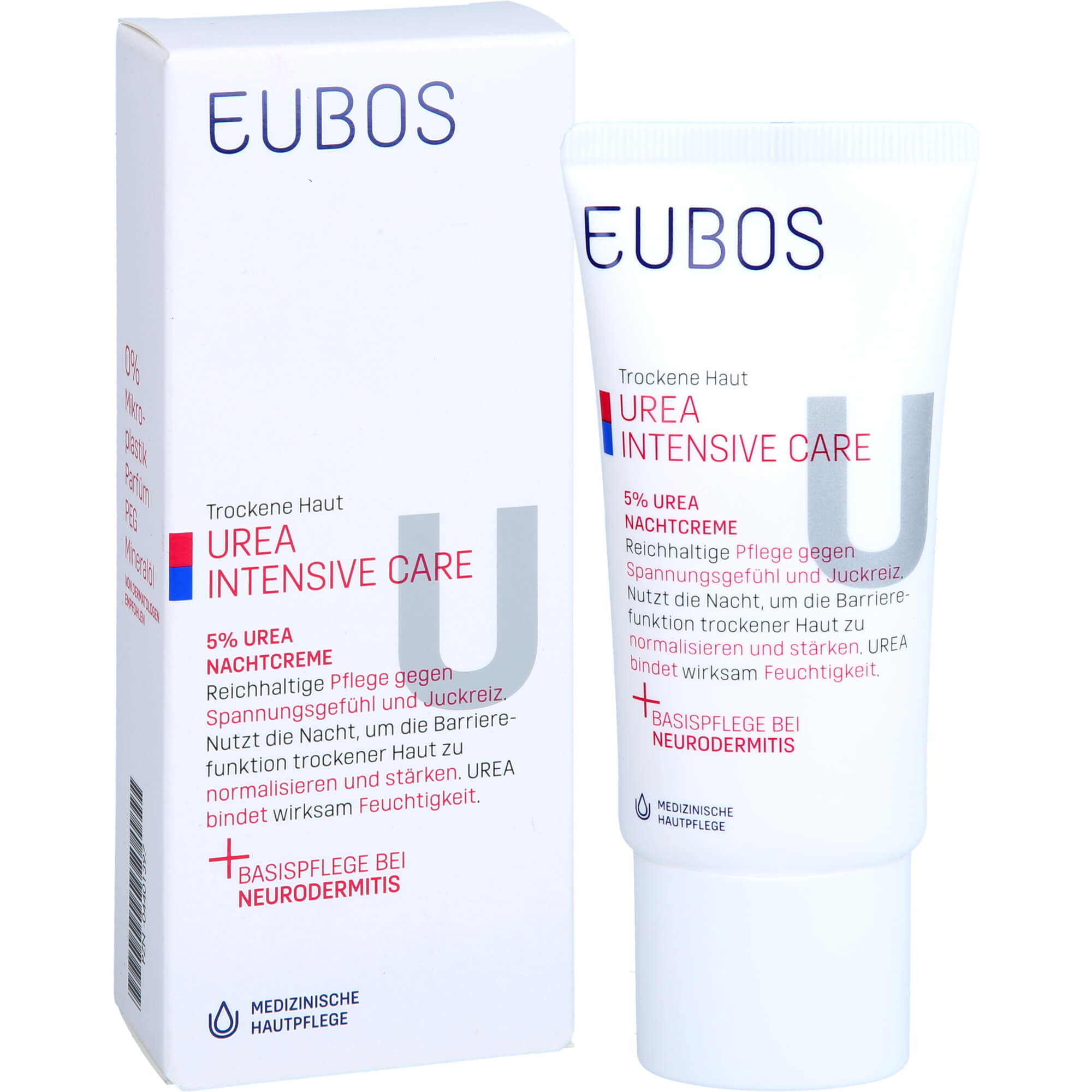 EUBOS TROCKENE Haut Urea 5% Nachtcreme