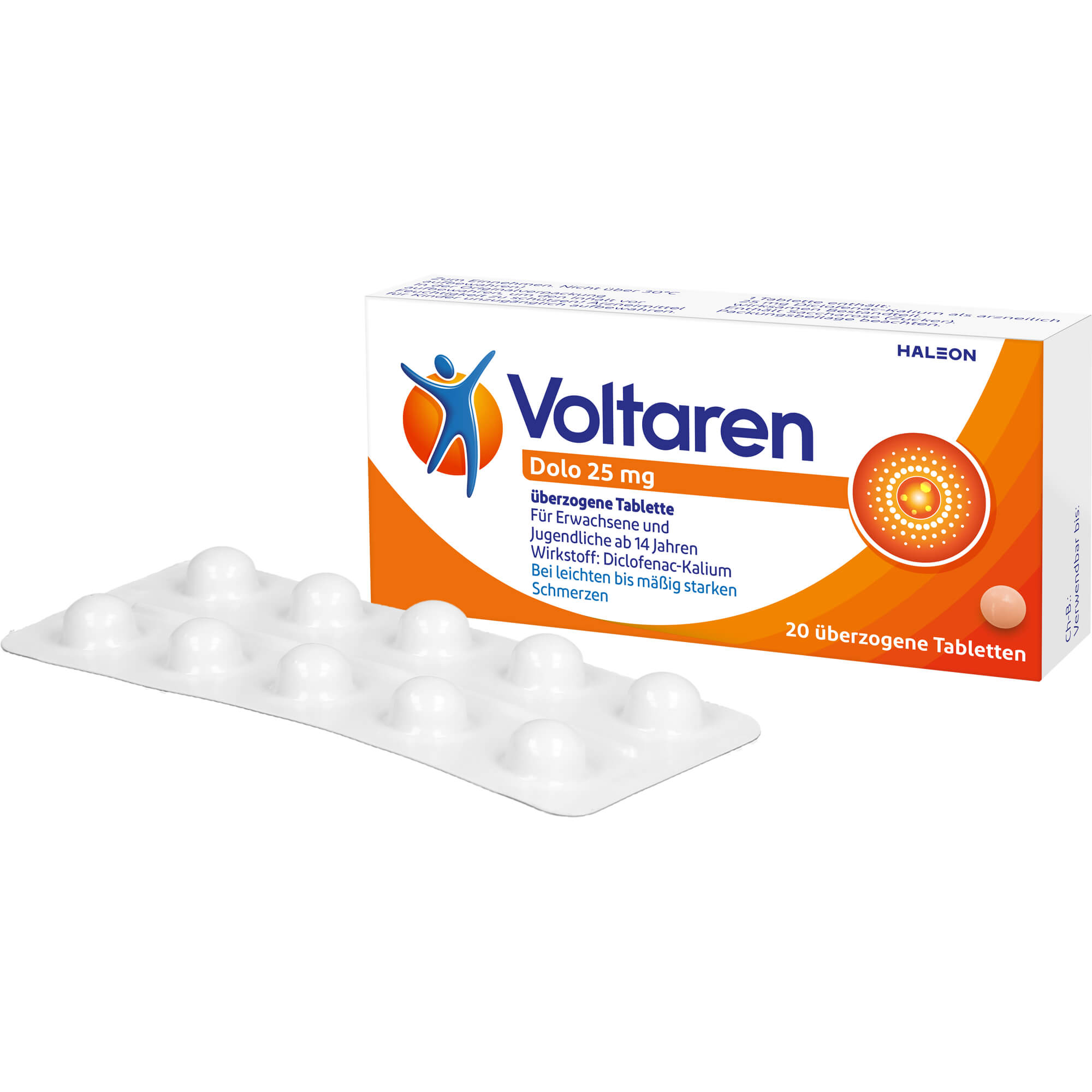 VOLTAREN Dolo 25 mg überzogene Tabletten 20 St