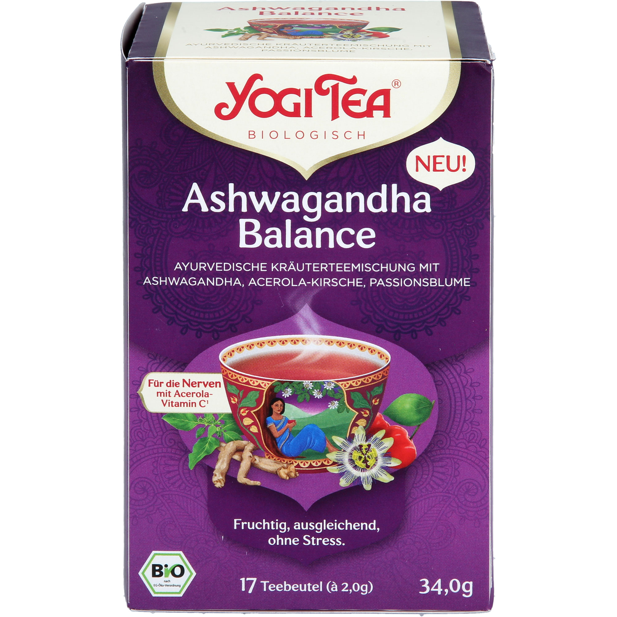 YOGI TEA Ashwagandha Balance Bio Filterbeutel
