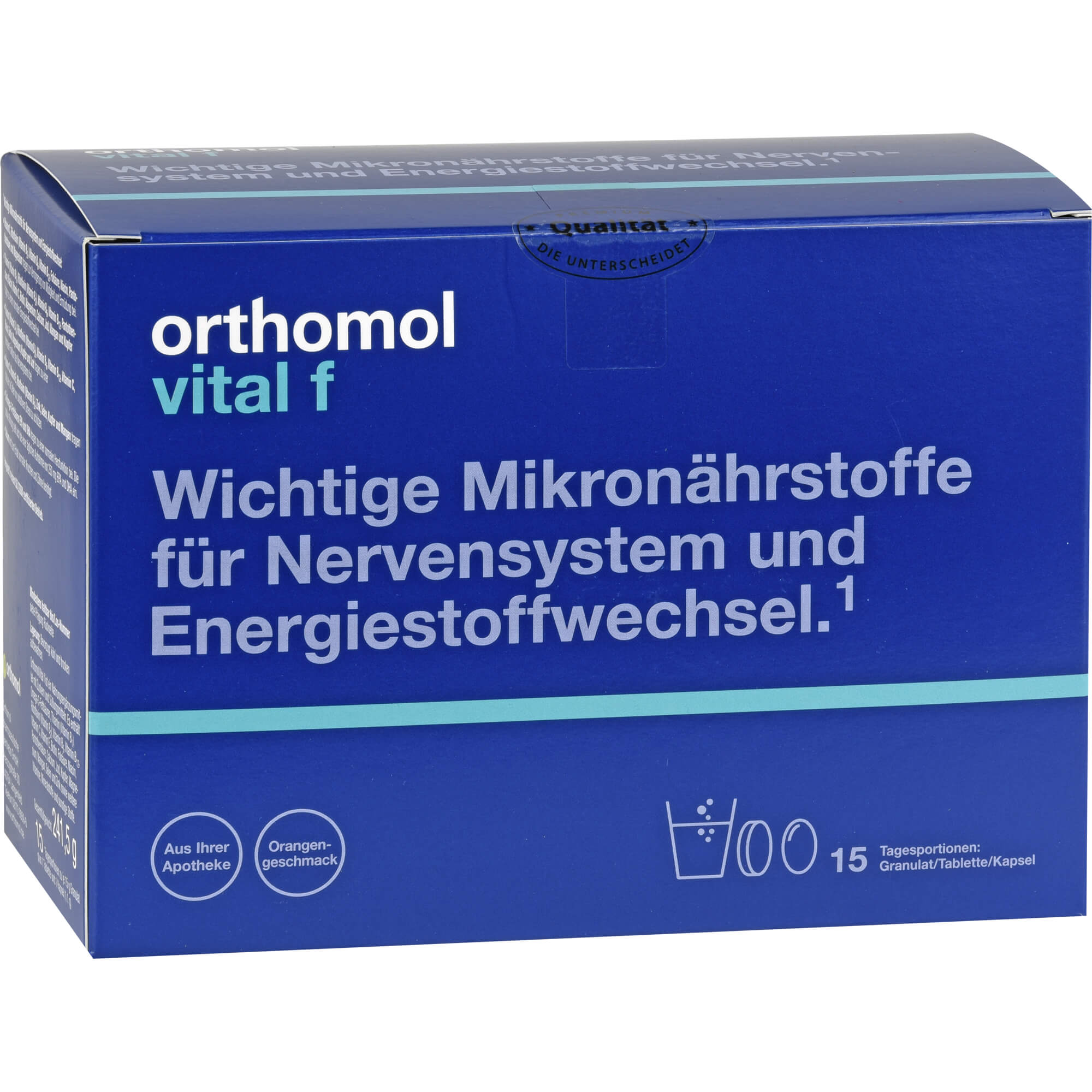 ORTHOMOL Vital F Granulat/Kap./Tabl.Kombip.15 Tage