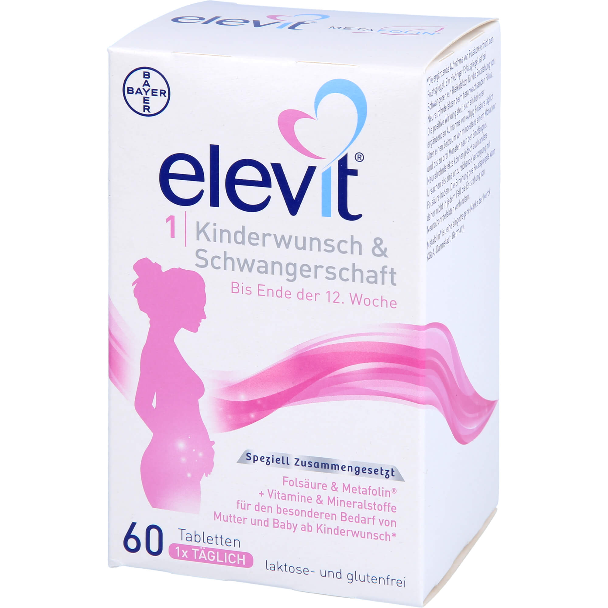 ELEVIT 1 Kinderwunsch & Schwangerschaft Tabletten 1X60 St