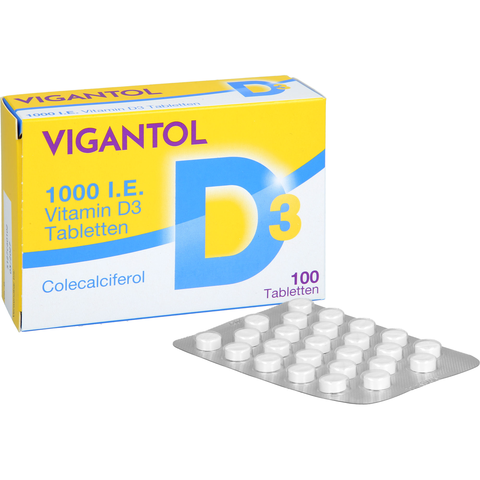 VIGANTOL 1.000 I.E. Vitamin D3 Tabletten 100 St