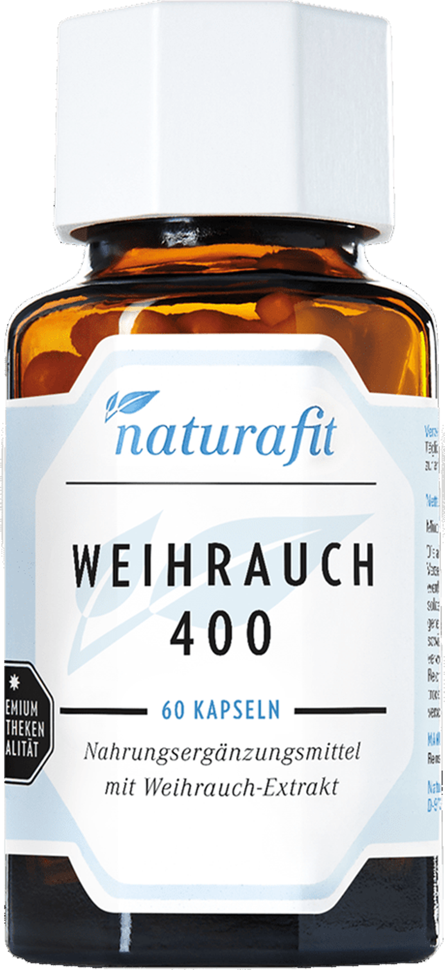 NATURAFIT Weihrauch 400 Kapseln