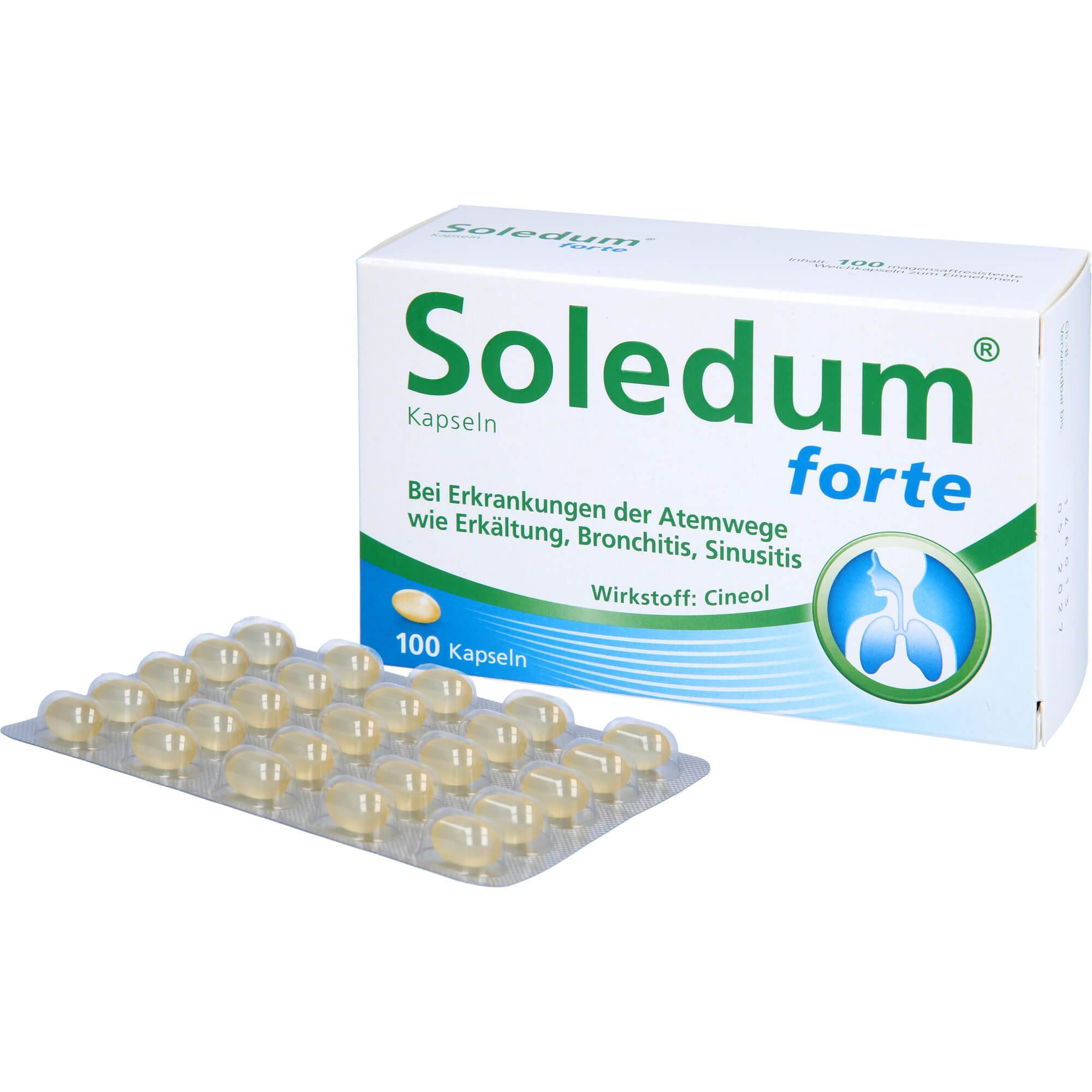 SOLEDUM Kapseln forte 200 mg 100 St