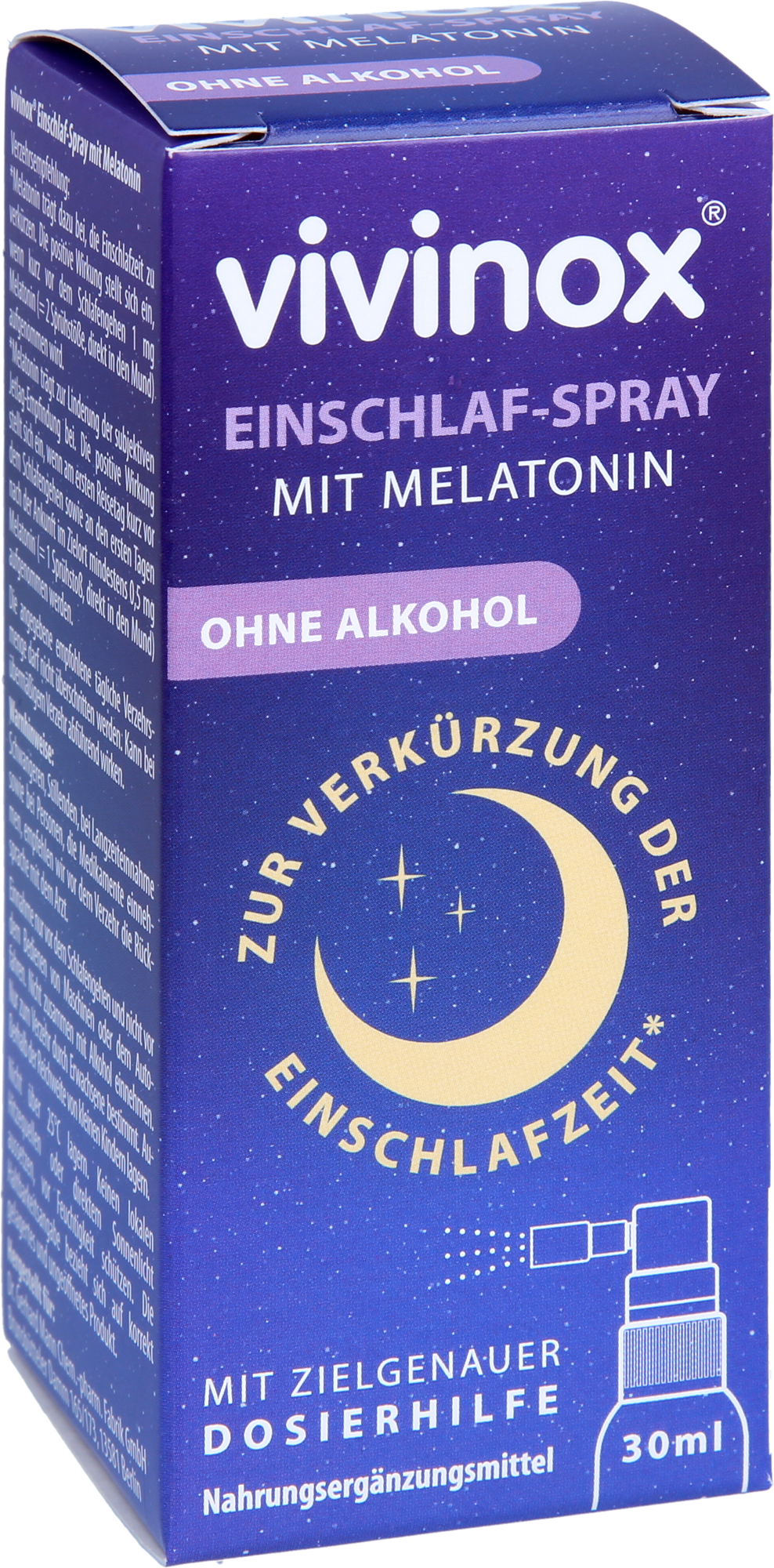 VIVINOX Einschlaf-Spray mit Melatonin