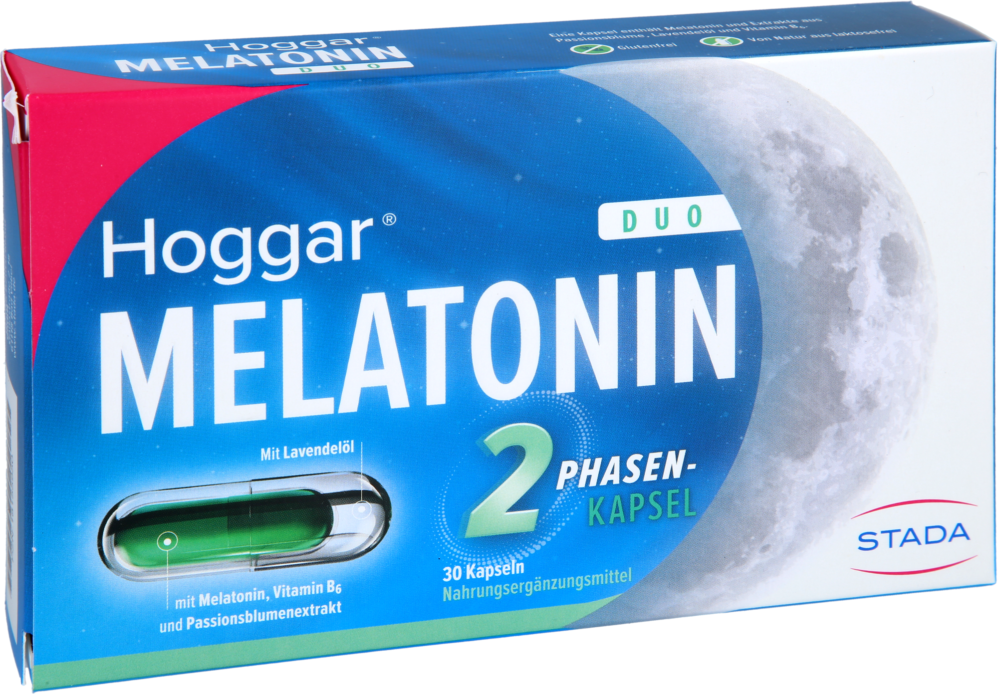 HOGGAR Melatonin DUO Einschlaf-Kapseln
