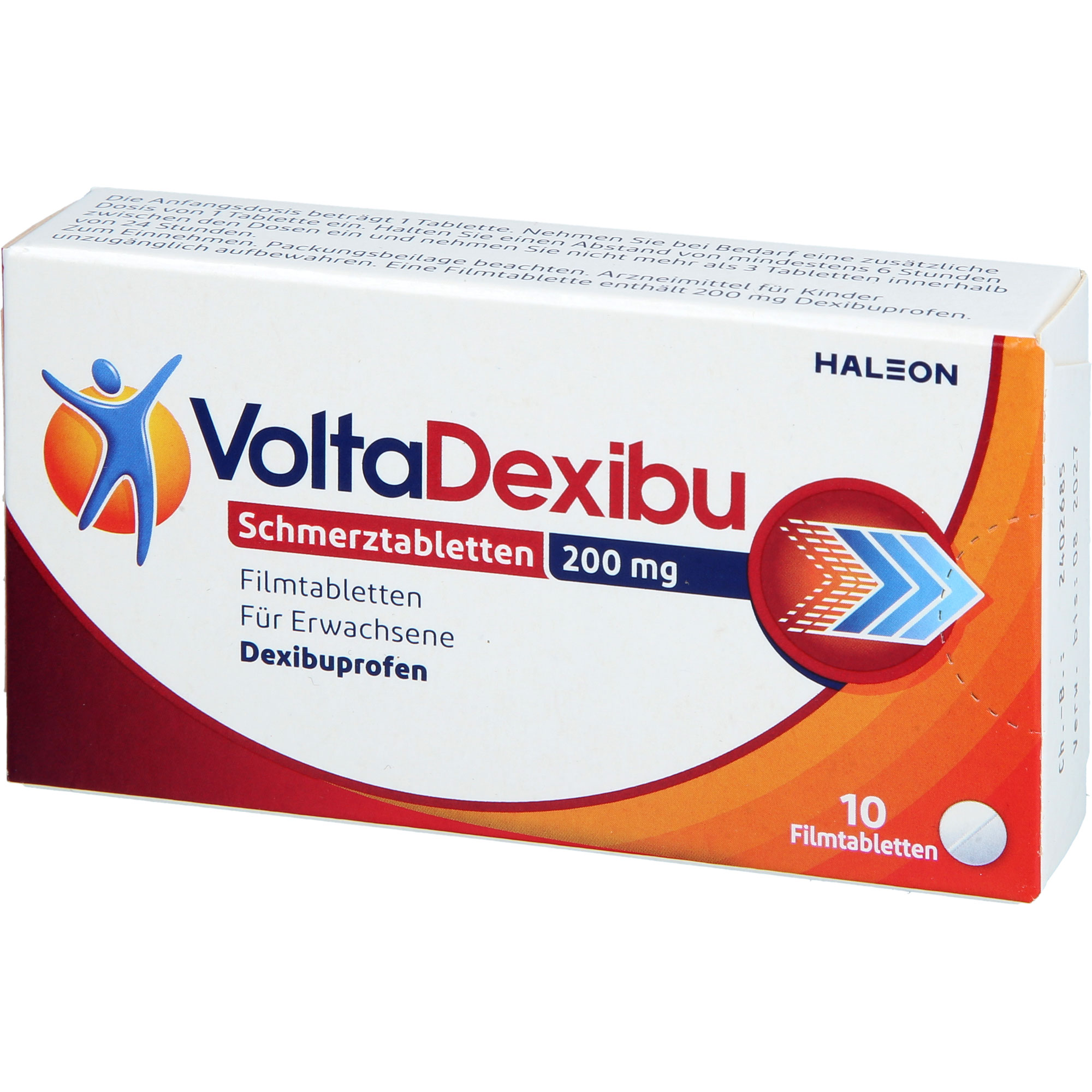 VOLTADEXIBU Schmerztabletten 200 mg Filmtabletten 10 St