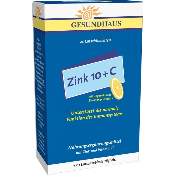 ZINK 10+C Lutschtabletten