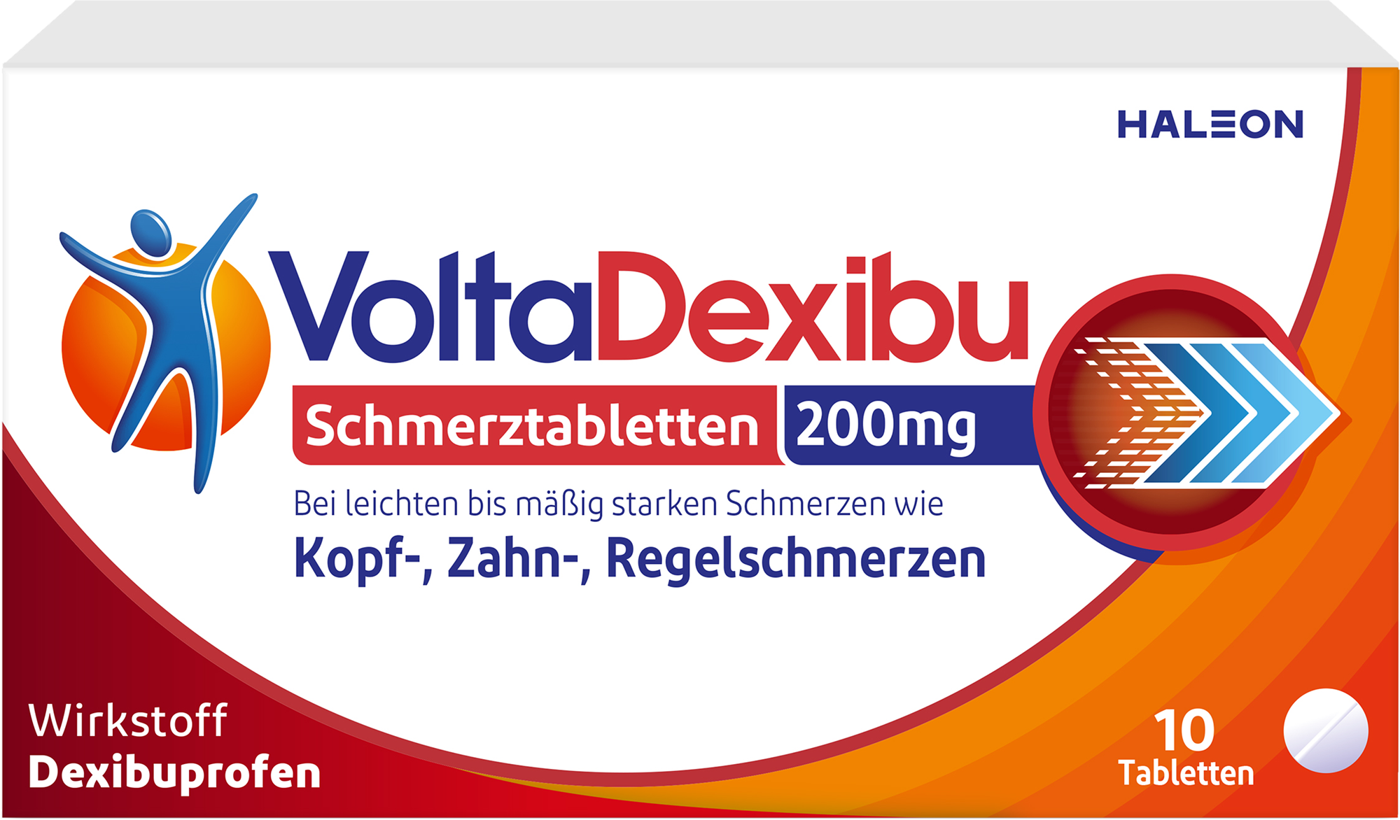 VOLTADEXIBU Schmerztabletten 200 mg Filmtabletten 10 St
