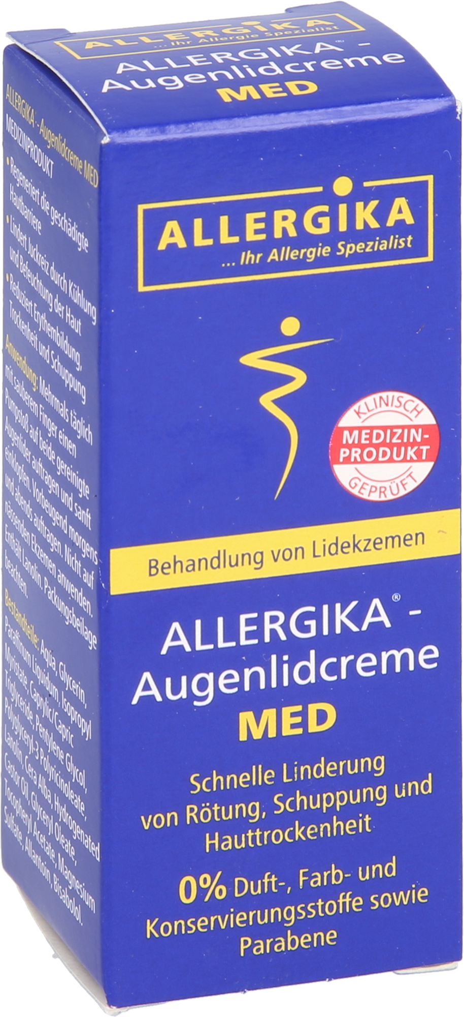 ALLERGIKA Augenlidcreme MED