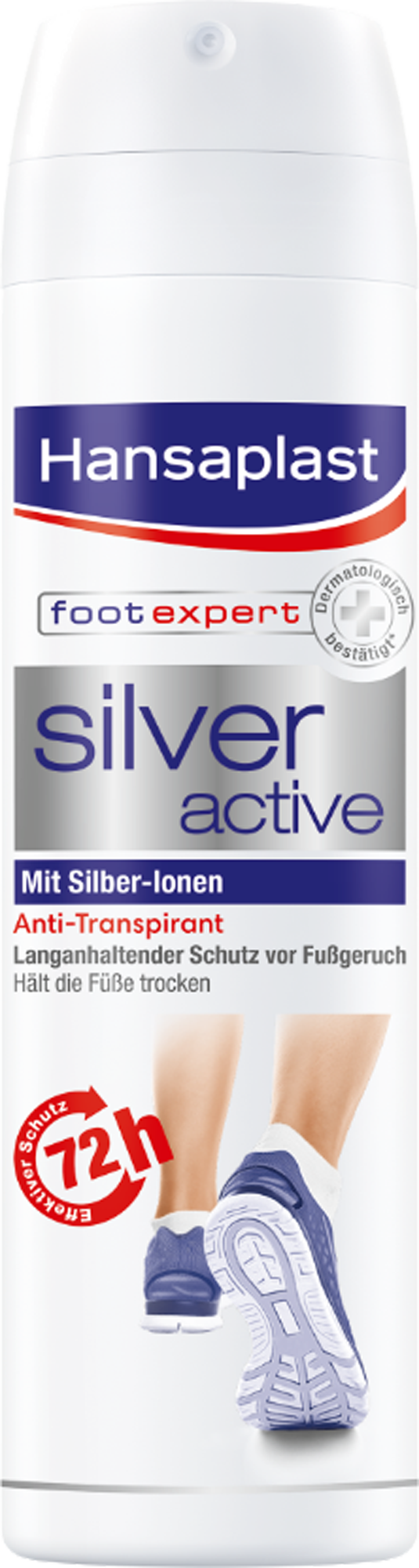 HANSAPLAST Fußspray Silver Active