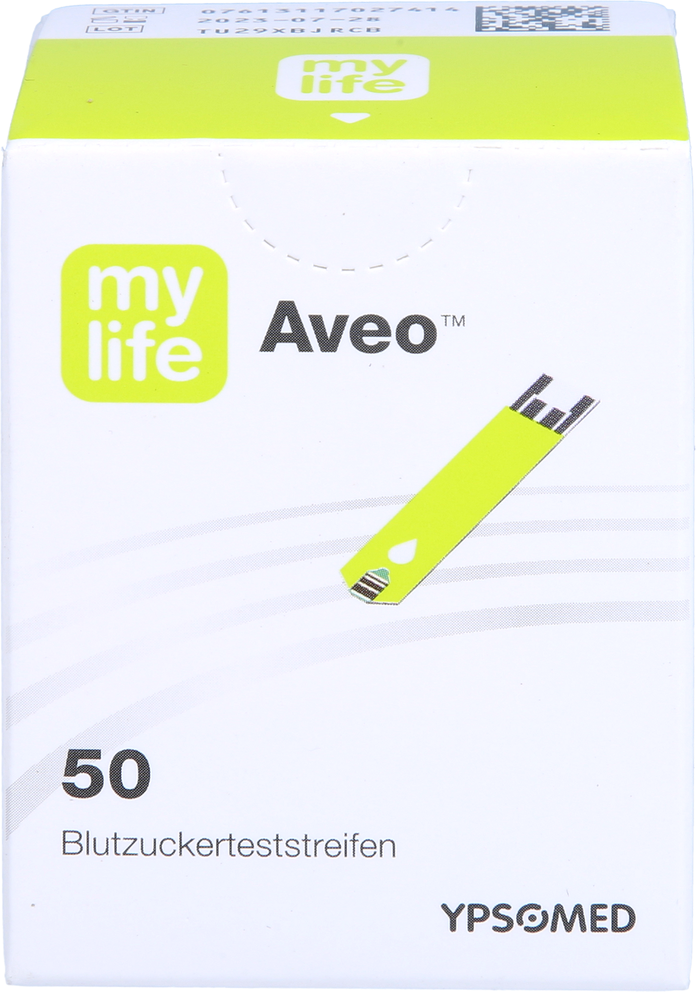 MYLIFE Aveo Blutzucker Teststreifen