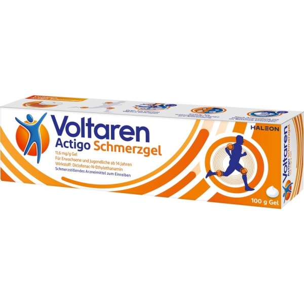 VOLTAREN Actigo Schmerzgel 11,6 mg/g 100 g