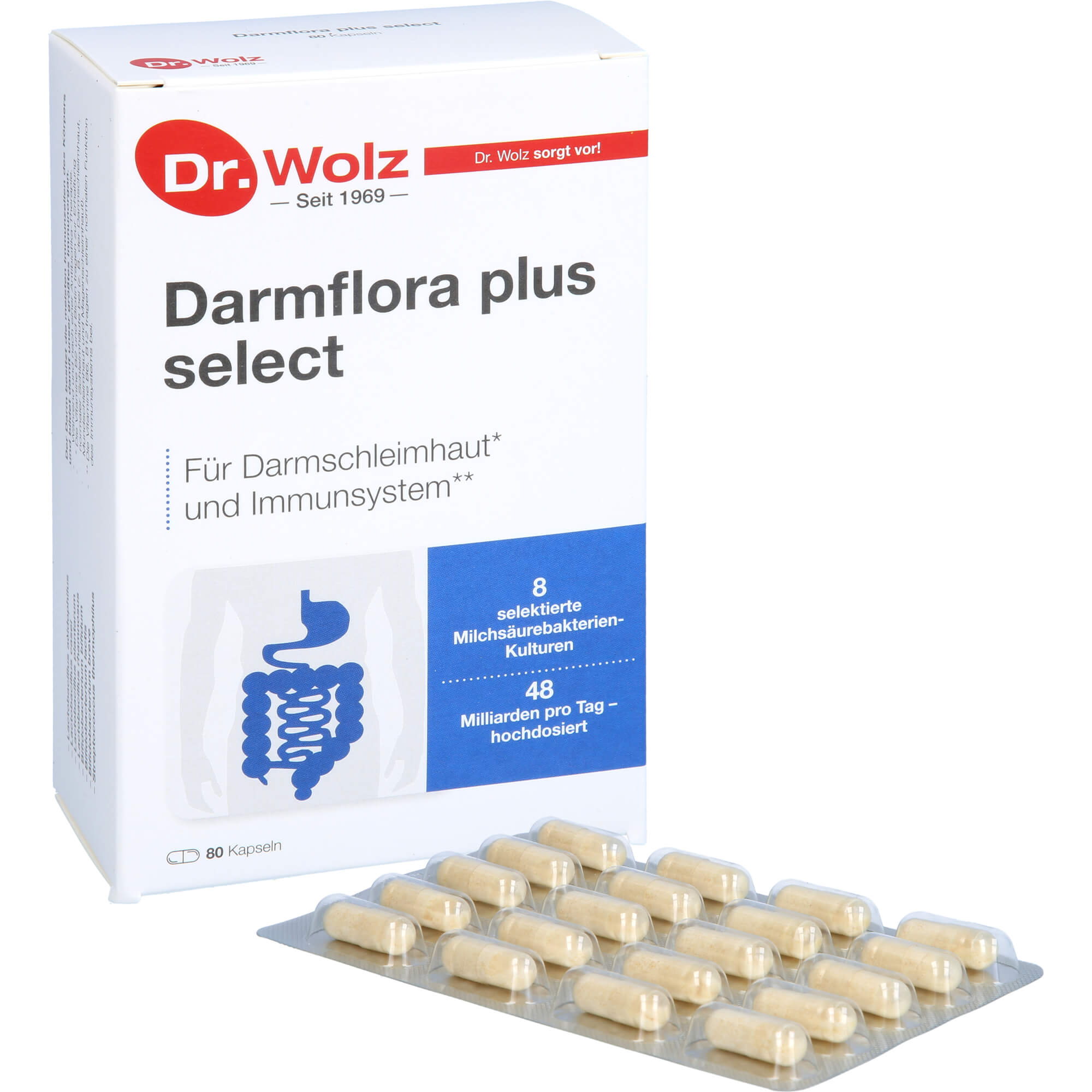 DARMFLORA plus select Kapseln 80 St