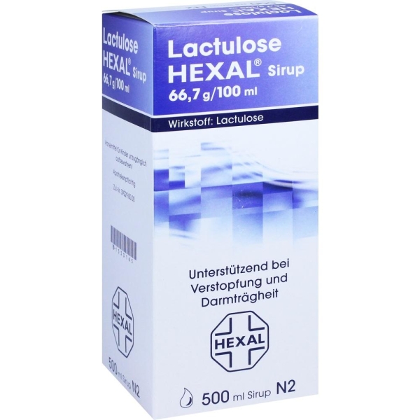 LACTULOSE Hexal Sirup 500 ml