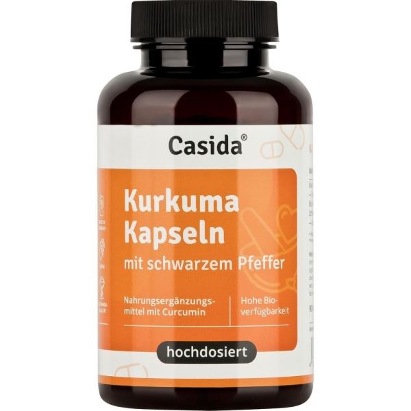 KURKUMA KAPSELN+Pfeffer Curcumin hochdosiert