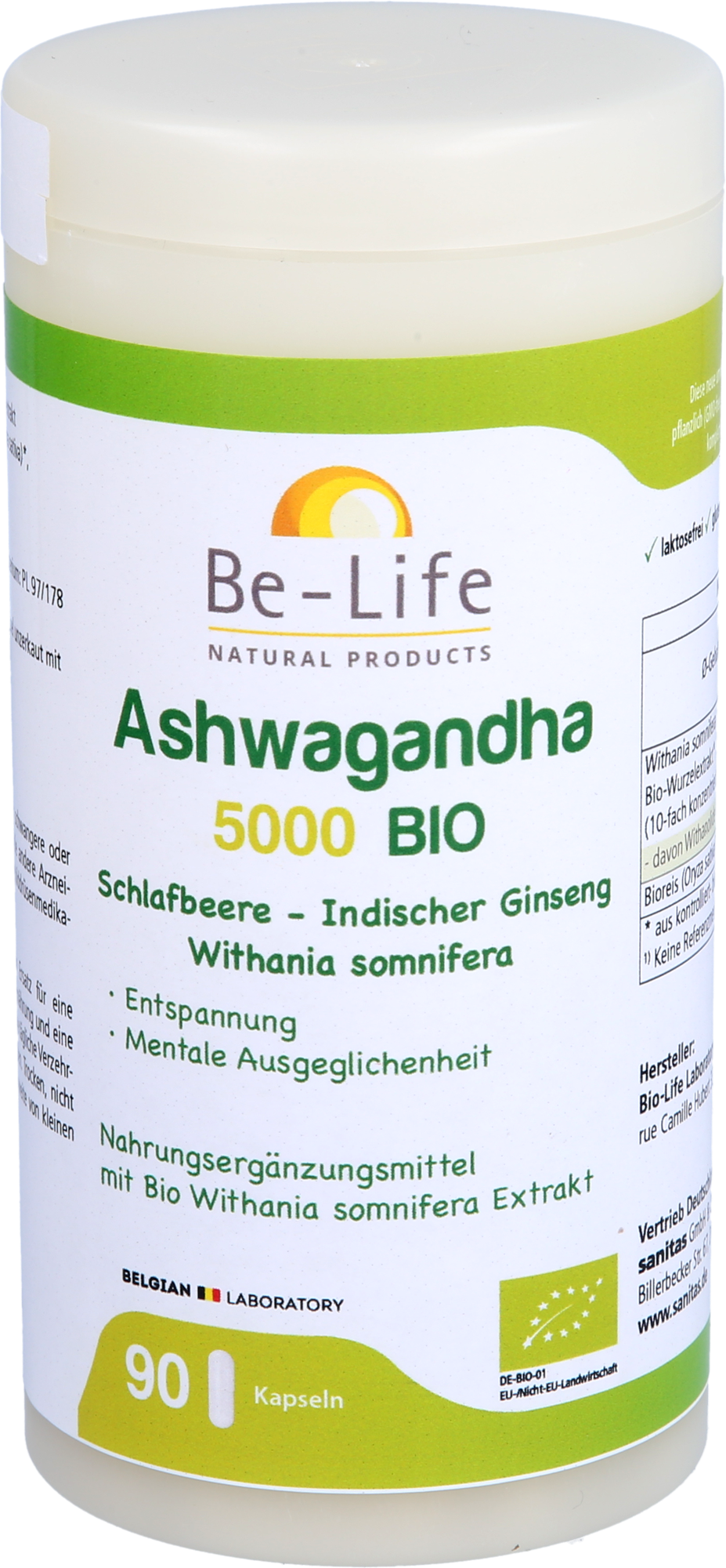 ASHWAGANDHA 5000 Bio Kapseln