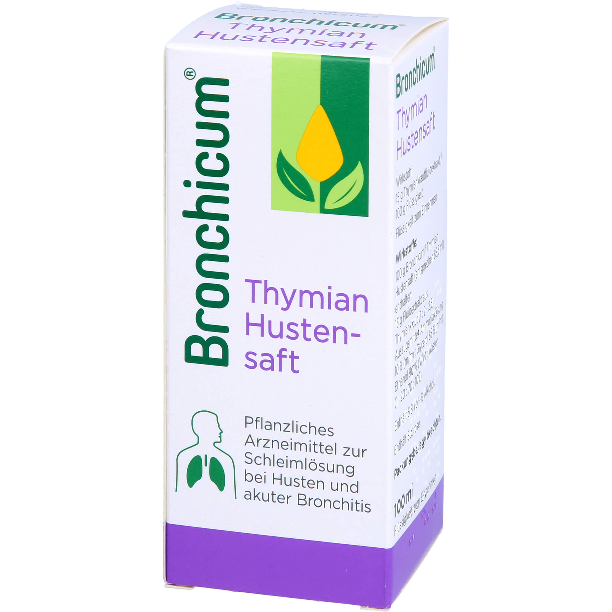 BRONCHICUM Thymian Hustensaft 100 ml