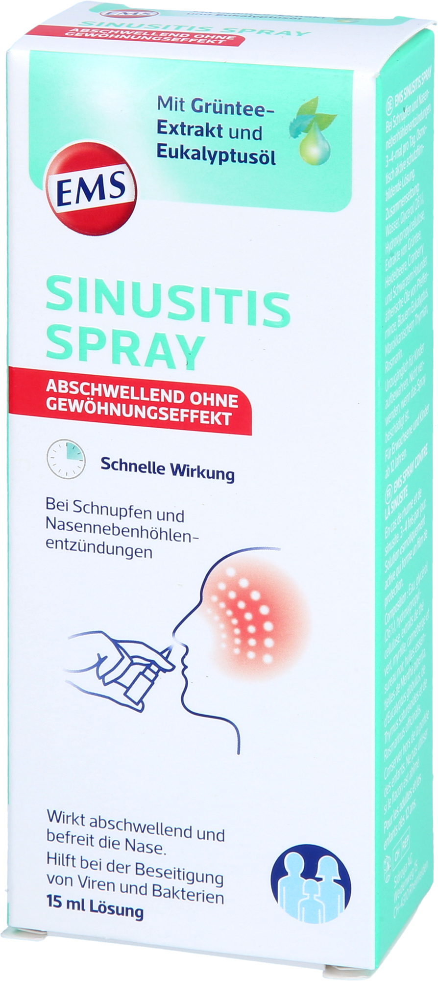 EMSER Sinusitis Spray mit Eukalyptusöl