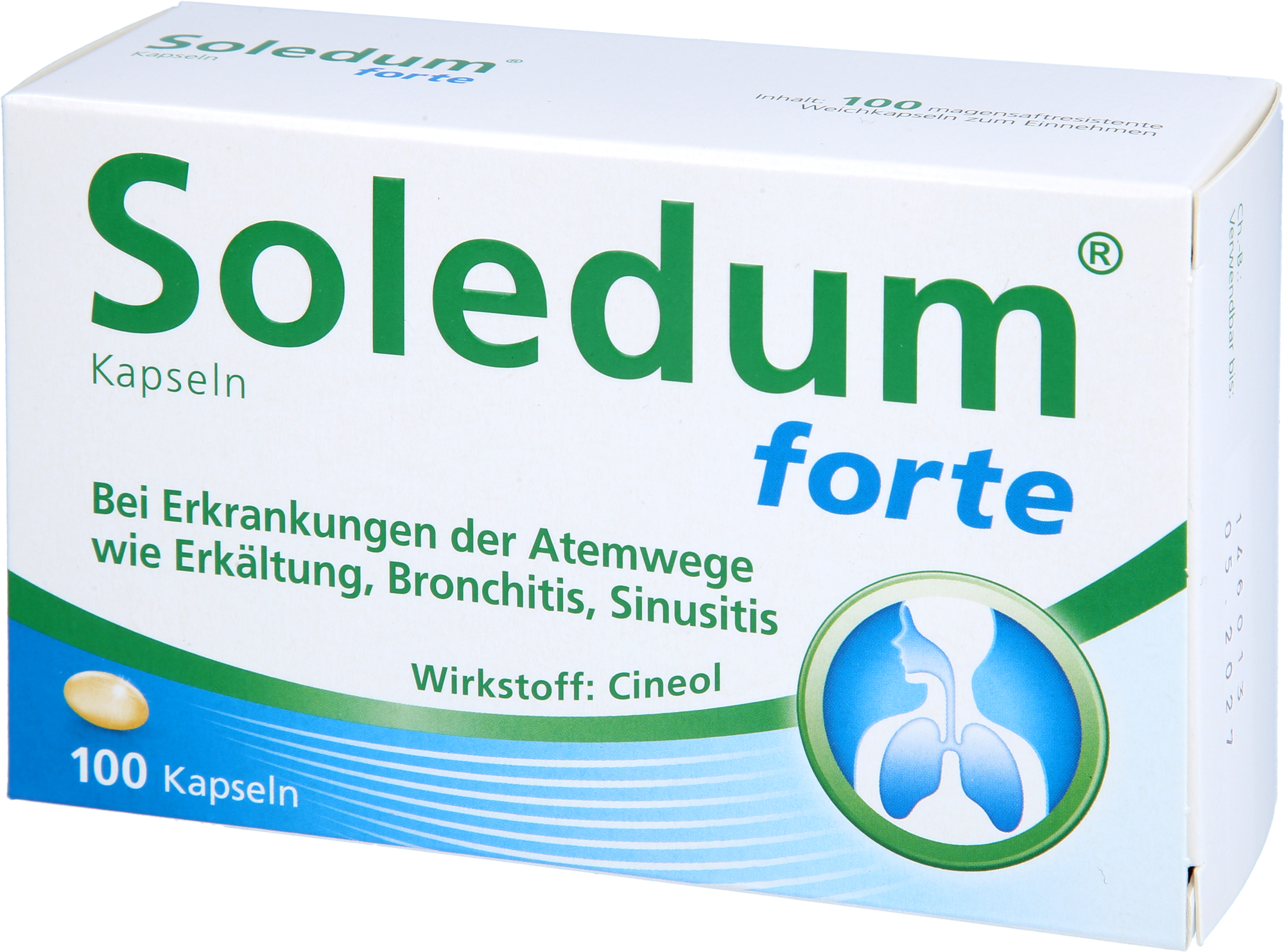 SOLEDUM Kapseln forte 200 mg 100 St