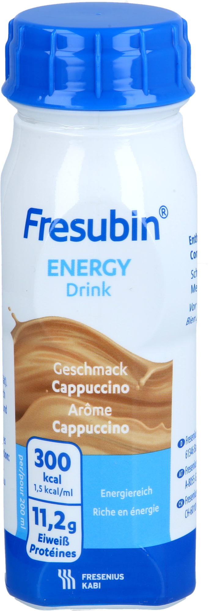 FRESUBIN ENERGY DRINK Cappuccino Trinkflasche