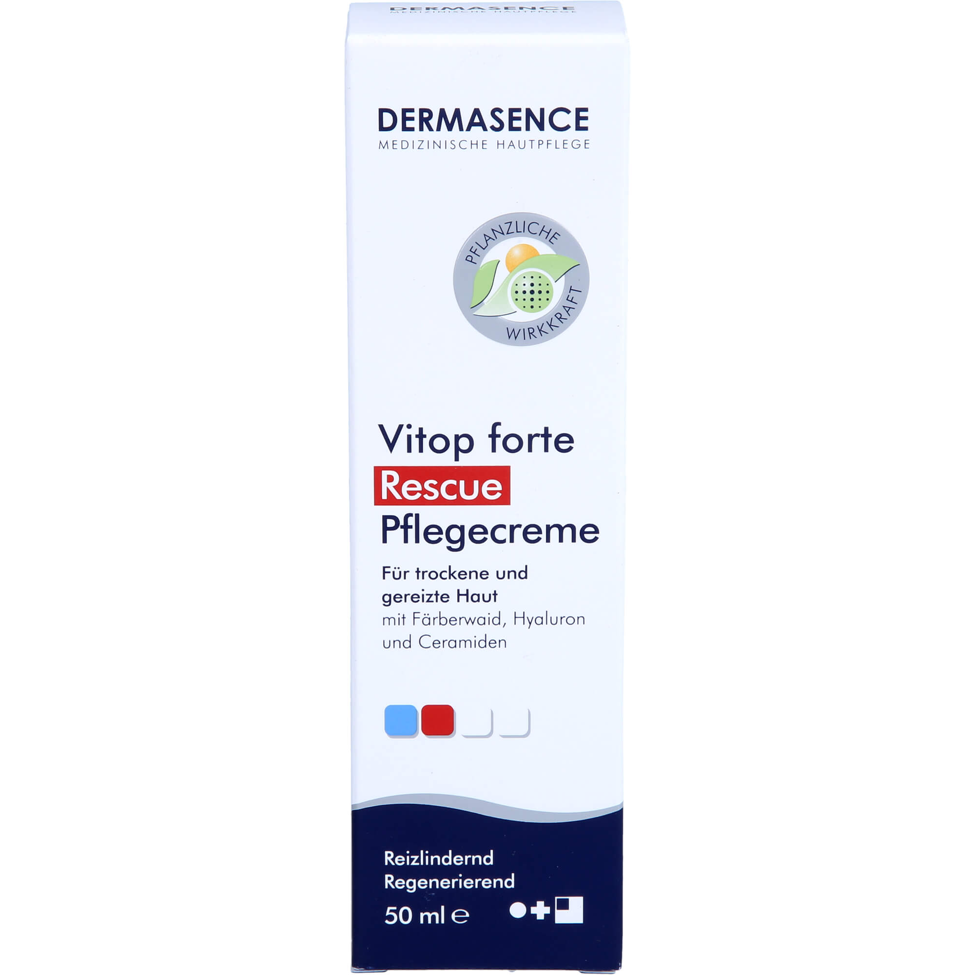DERMASENCE Vitop forte Rescue Pflegecreme