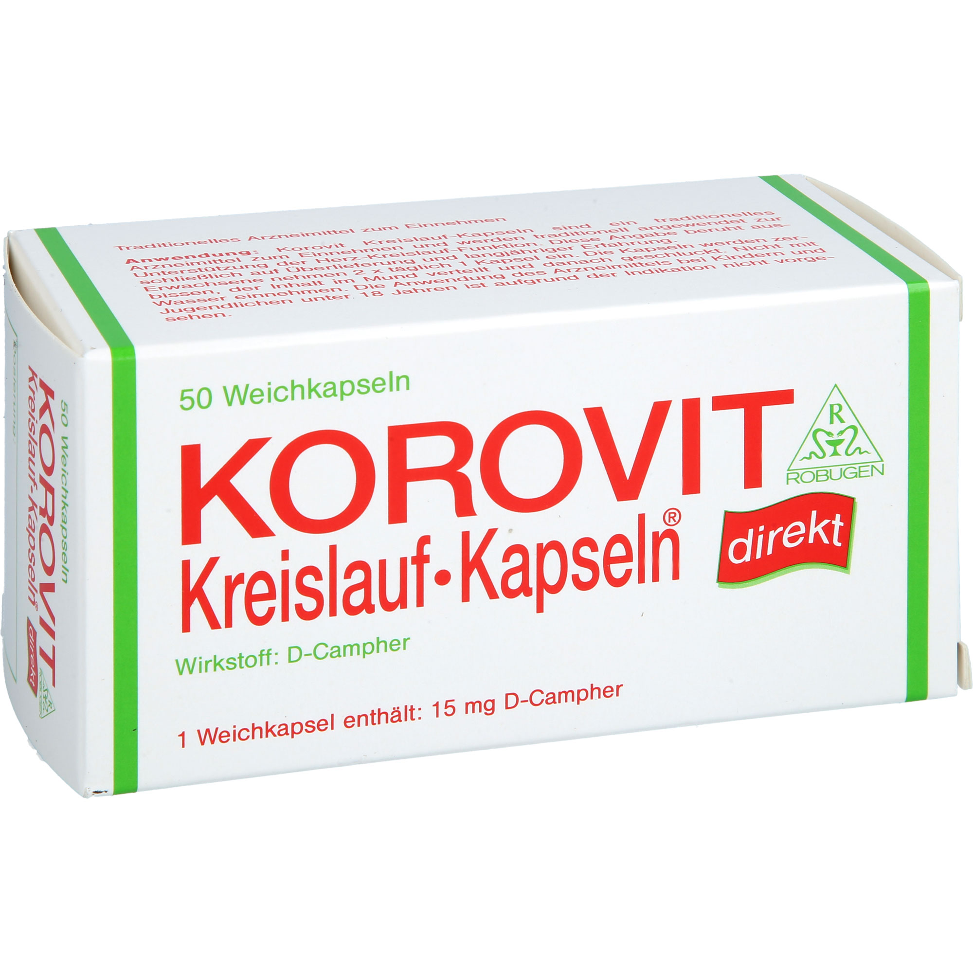 KOROVIT Kreislauf-Kapseln 50 St