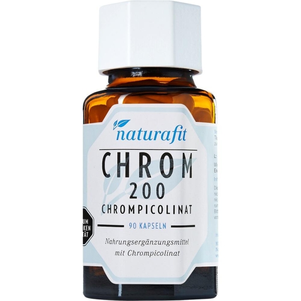 NATURAFIT Chrom 200 Chrompicolinat Kapseln