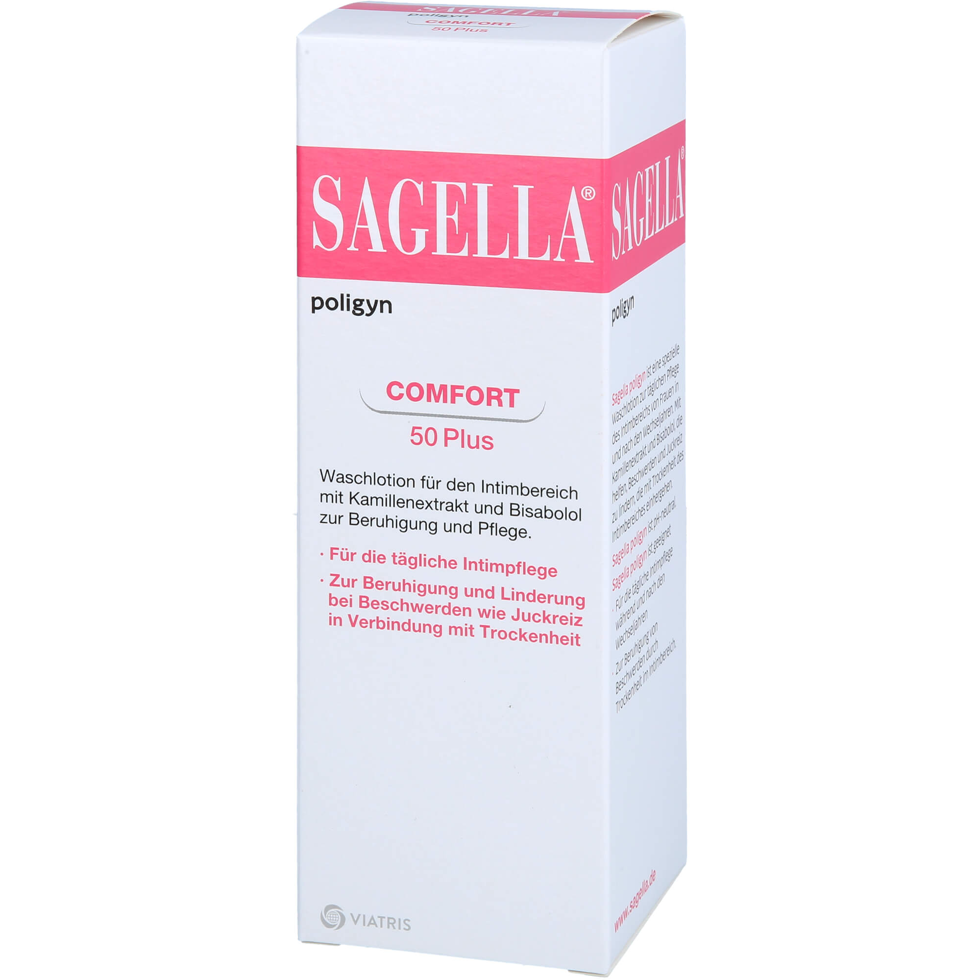 SAGELLA poligyn Intimwaschlotion für Frauen 50+ 250 ml