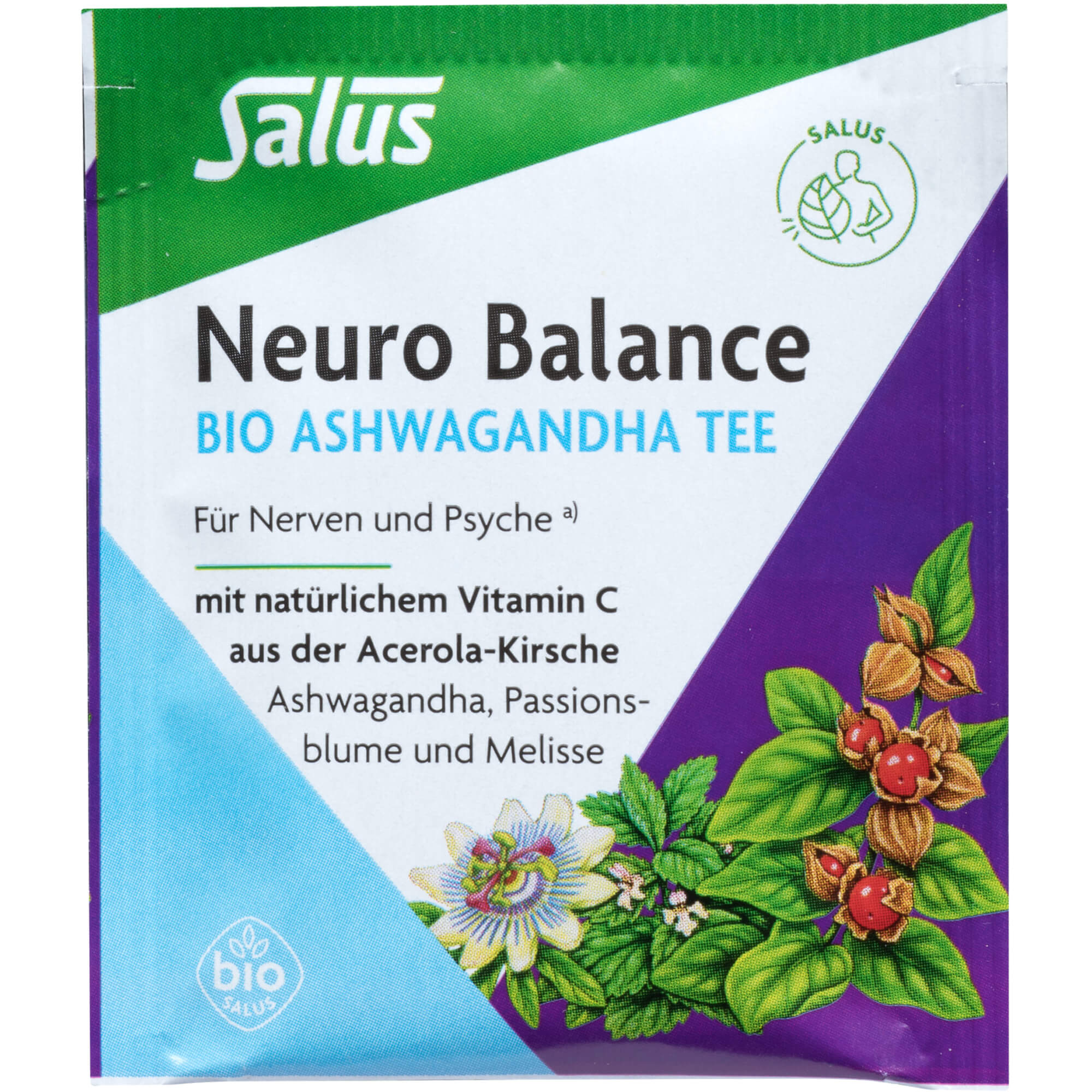 NEURO BALANCE Bio Ashwagandha Tee Salus Filterbtl.