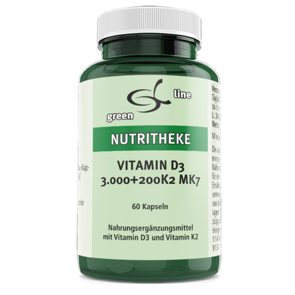 VITAMIN D3 3.000+200 K2 MK7 Kapseln