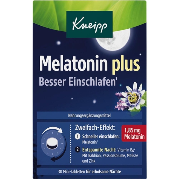 KNEIPP Melatonin plus 1,85 mg Tabletten