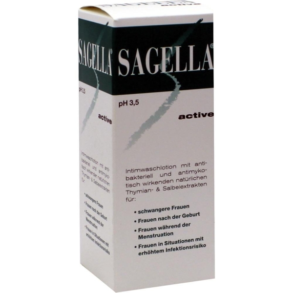 SAGELLA active Pregnacare Waschlotion 100 ml