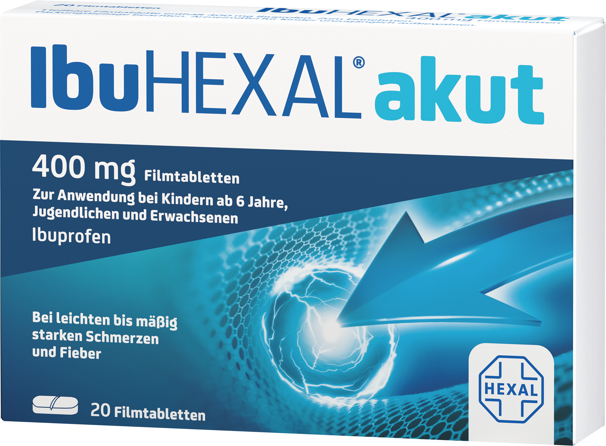IBUHEXAL akut 400 Filmtabletten 20 St
