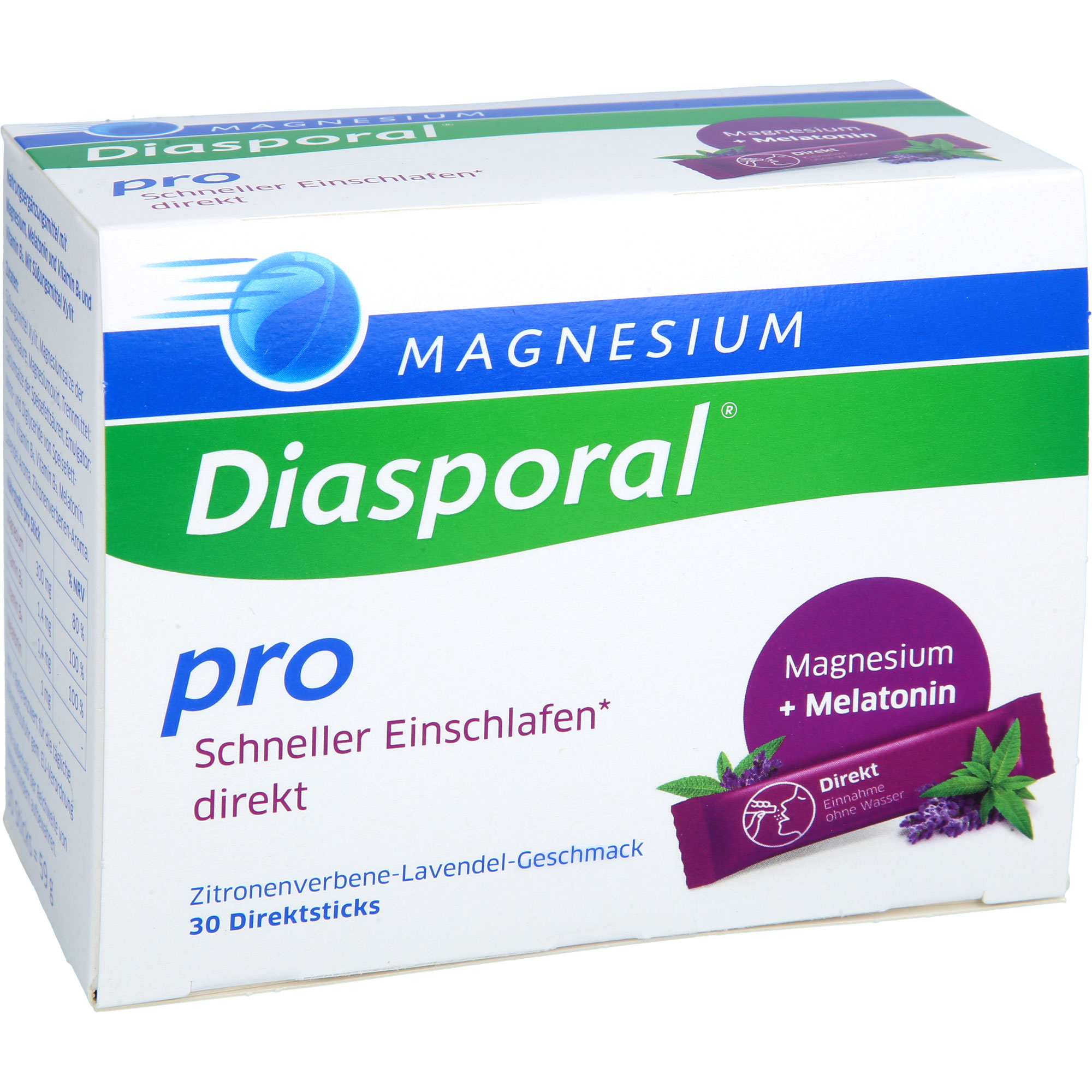MAGNESIUM DIASPORAL pro Schneller Einschlafen dir.
