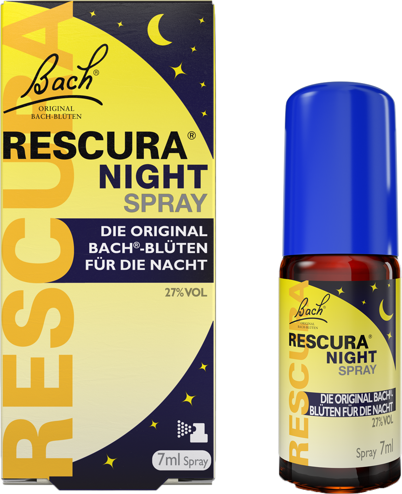 BACHBLÜTEN Original Rescura Night Spray m.Alkohol