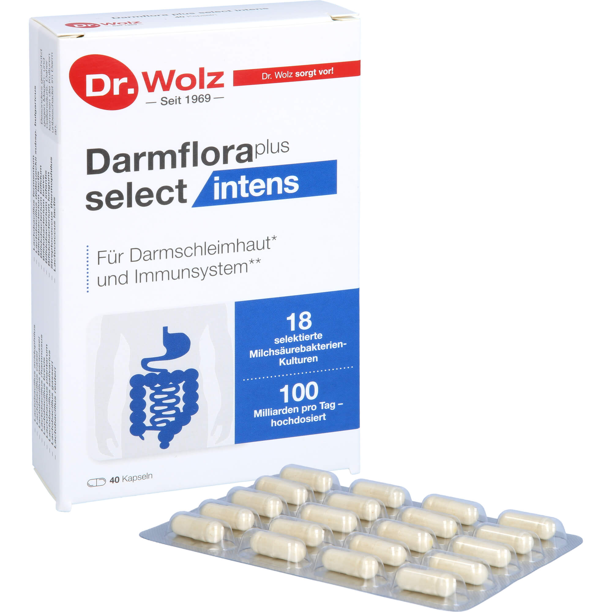 DARMFLORA plus select intens Kapseln 40 St