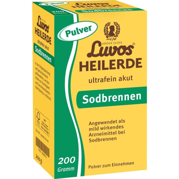 LUVOS Heilerde ultrafein akut Sodbrennen Pulver 200 g