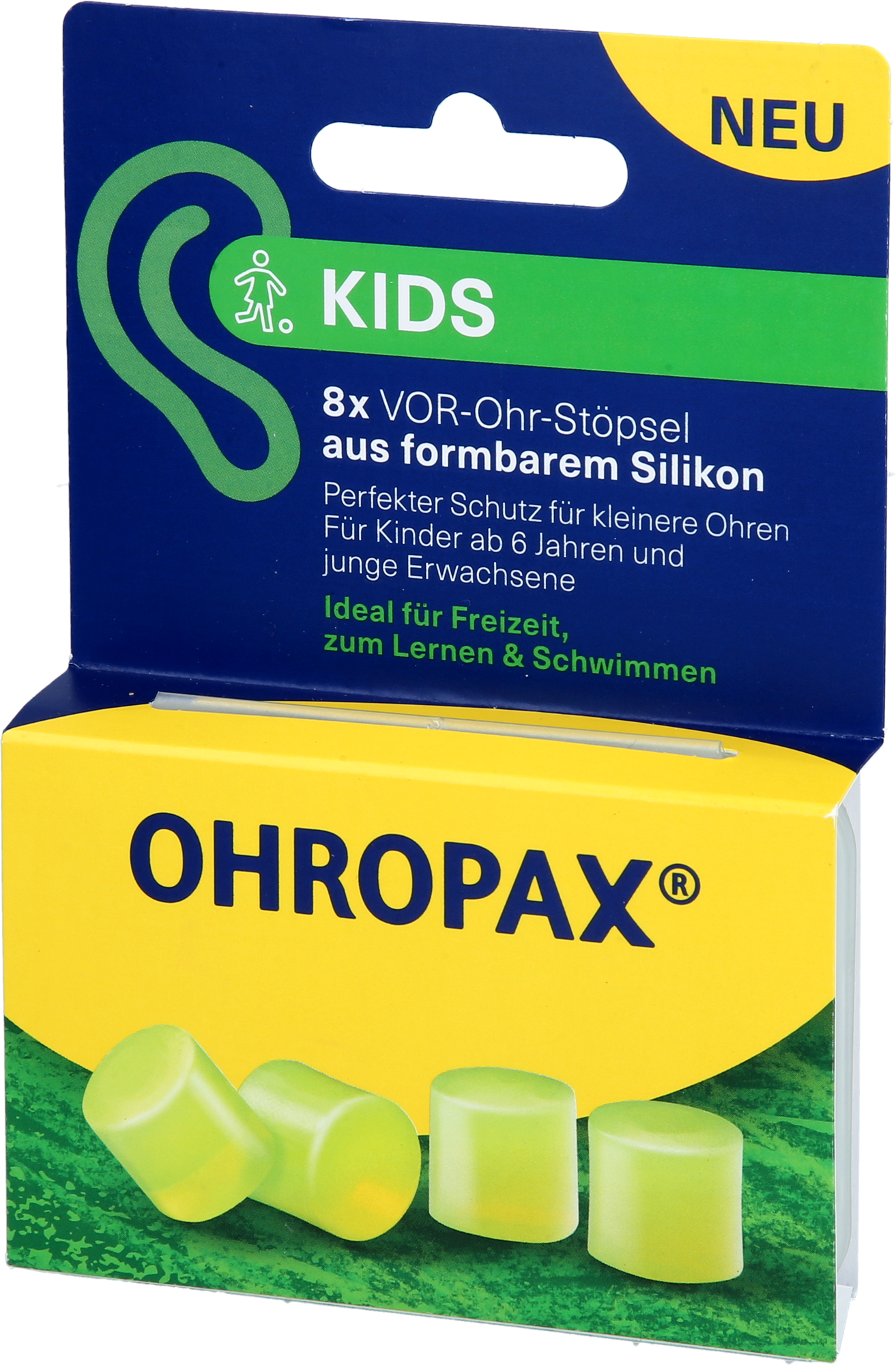 OHROPAX Kids Silikon Vor-Ohr Stöpsel