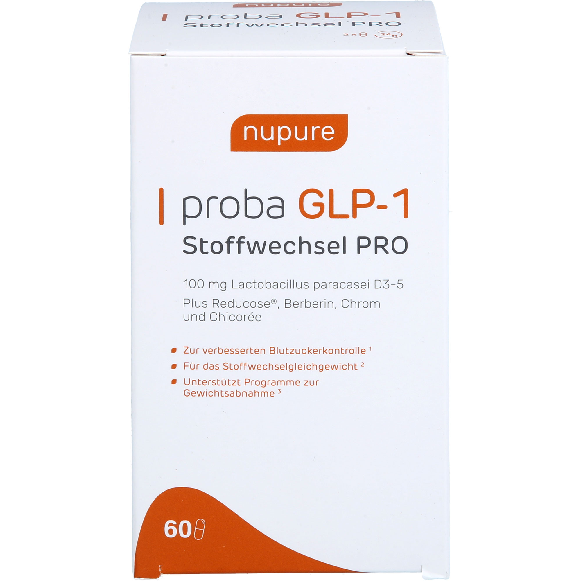 NUPURE proba GLP-1 Stoffwechsel PRO msr.Kaps.