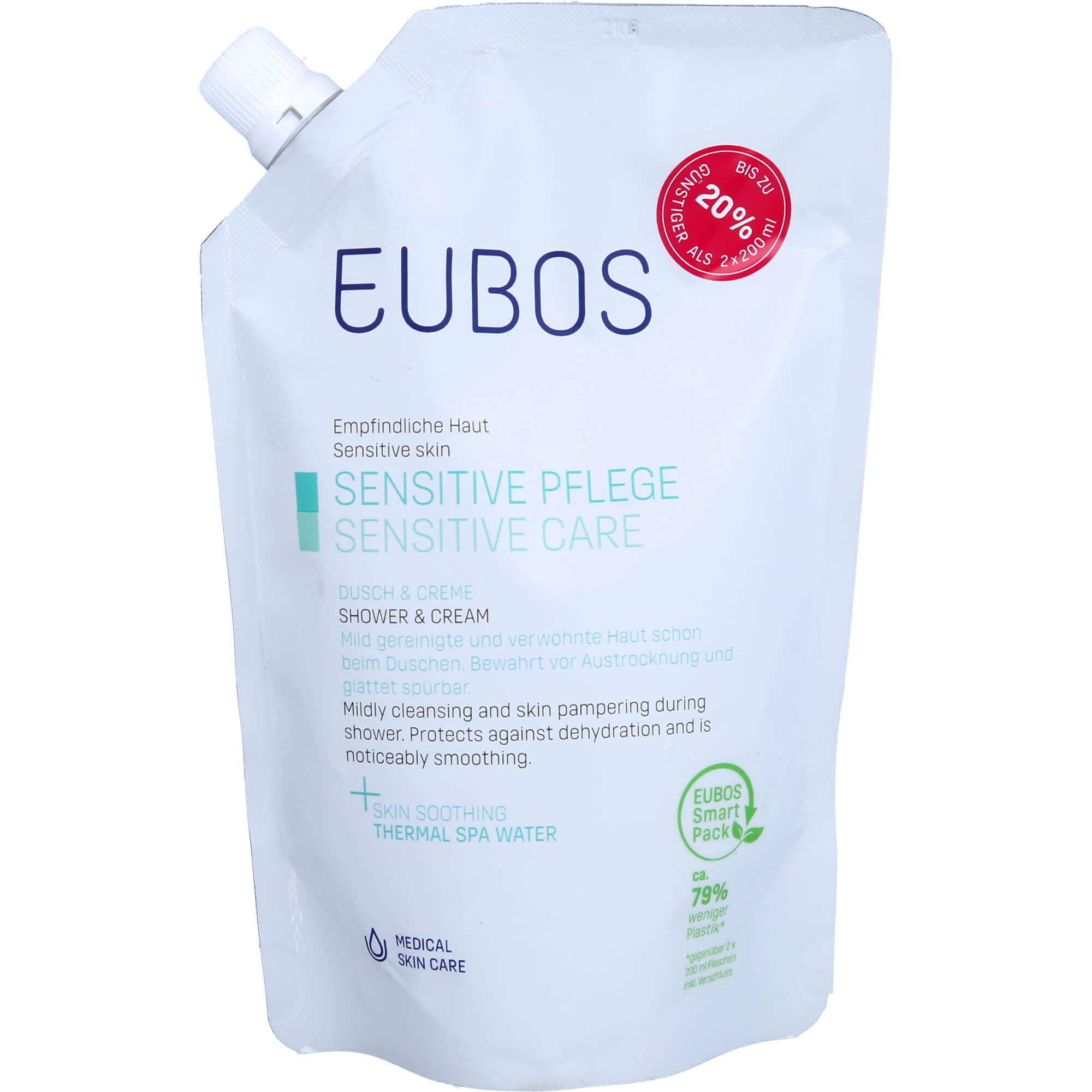 EUBOS SENSITIVE Dusch & Creme Nachf.Btl.