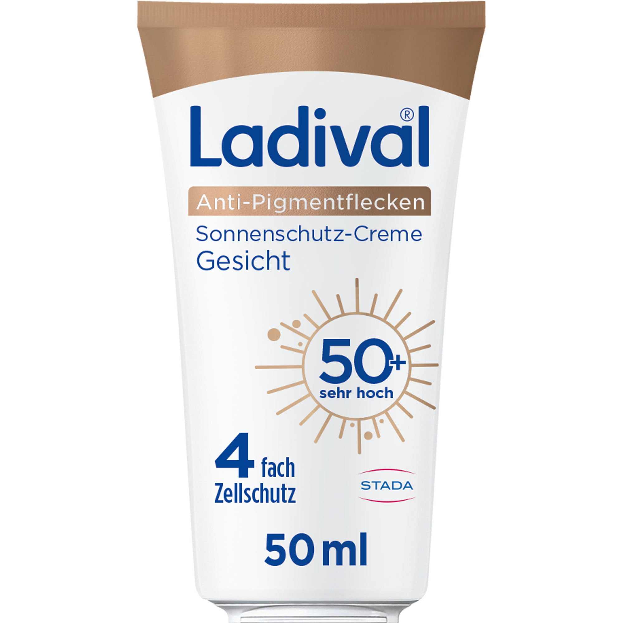 LADIVAL Anti-Pigmentflecken Creme Gesicht LSF 50+