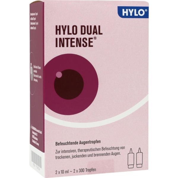HYLO DUAL intense Augentropfen 2X10 ml