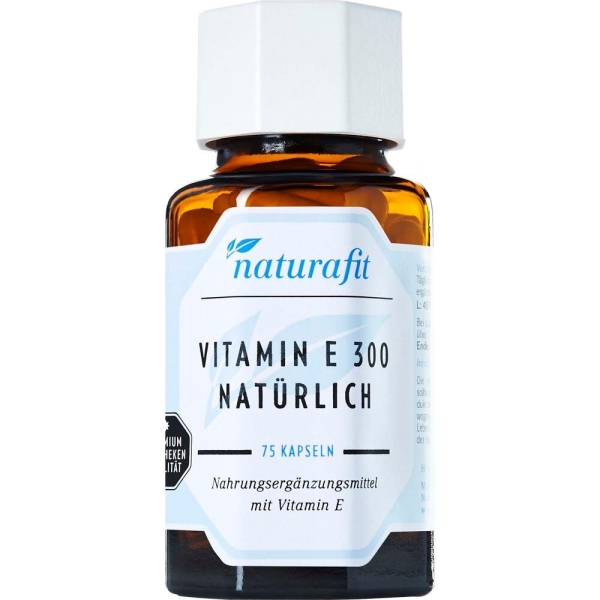 NATURAFIT Vitamin E 300 natürlich Kapseln